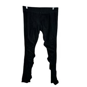 PRAIRIE UNDERGEOUND / dark wash pull on elastic waist ruched skinny jeans / S